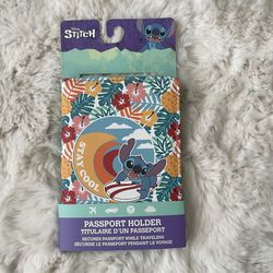 Stitch Passport Holder Travel New