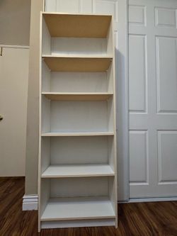White Shelf (Shelves Adjustable)