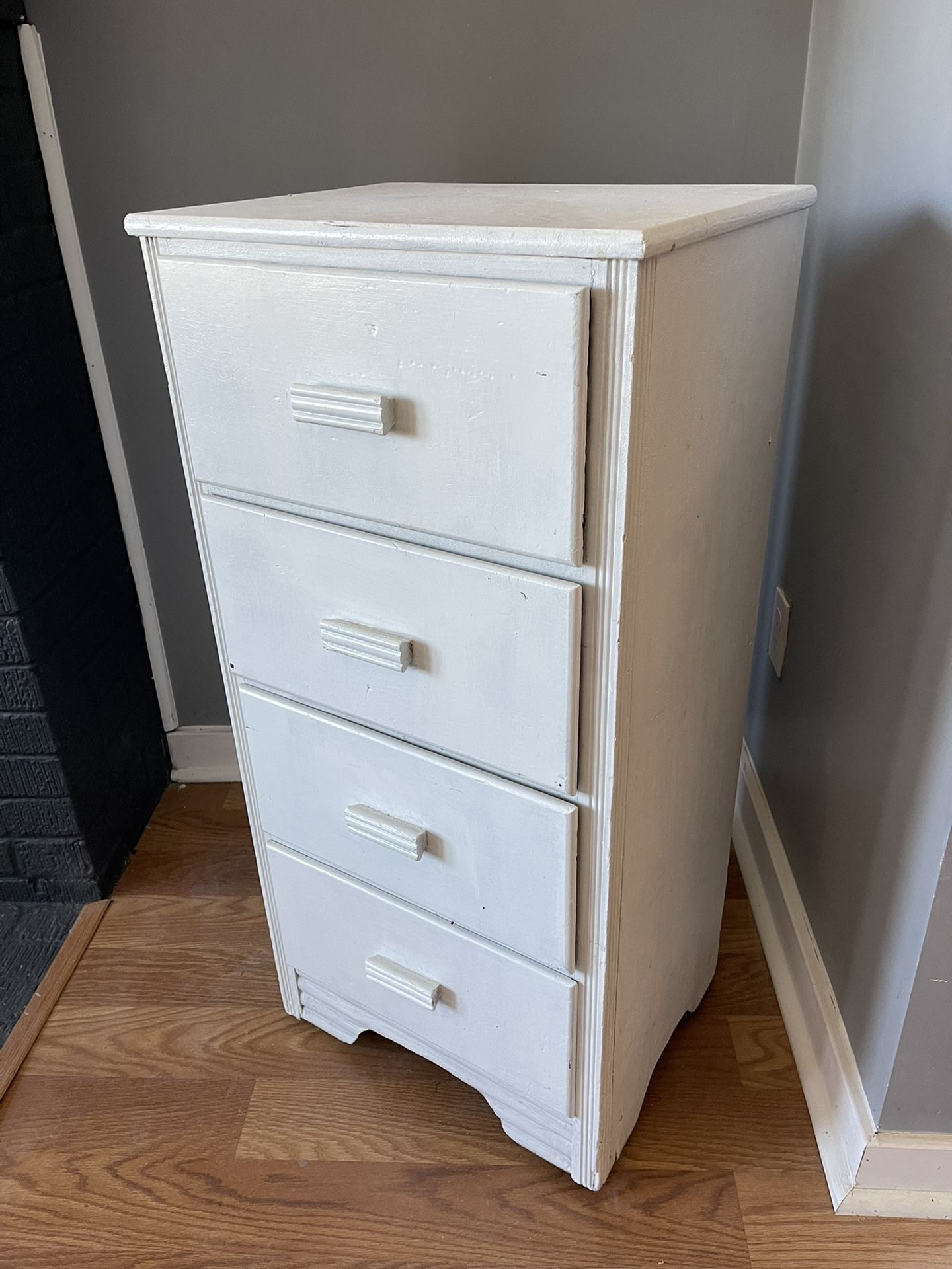 Antique White Cabinet