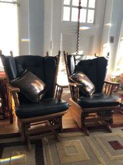 Pair of Gliders Rocking Chairs