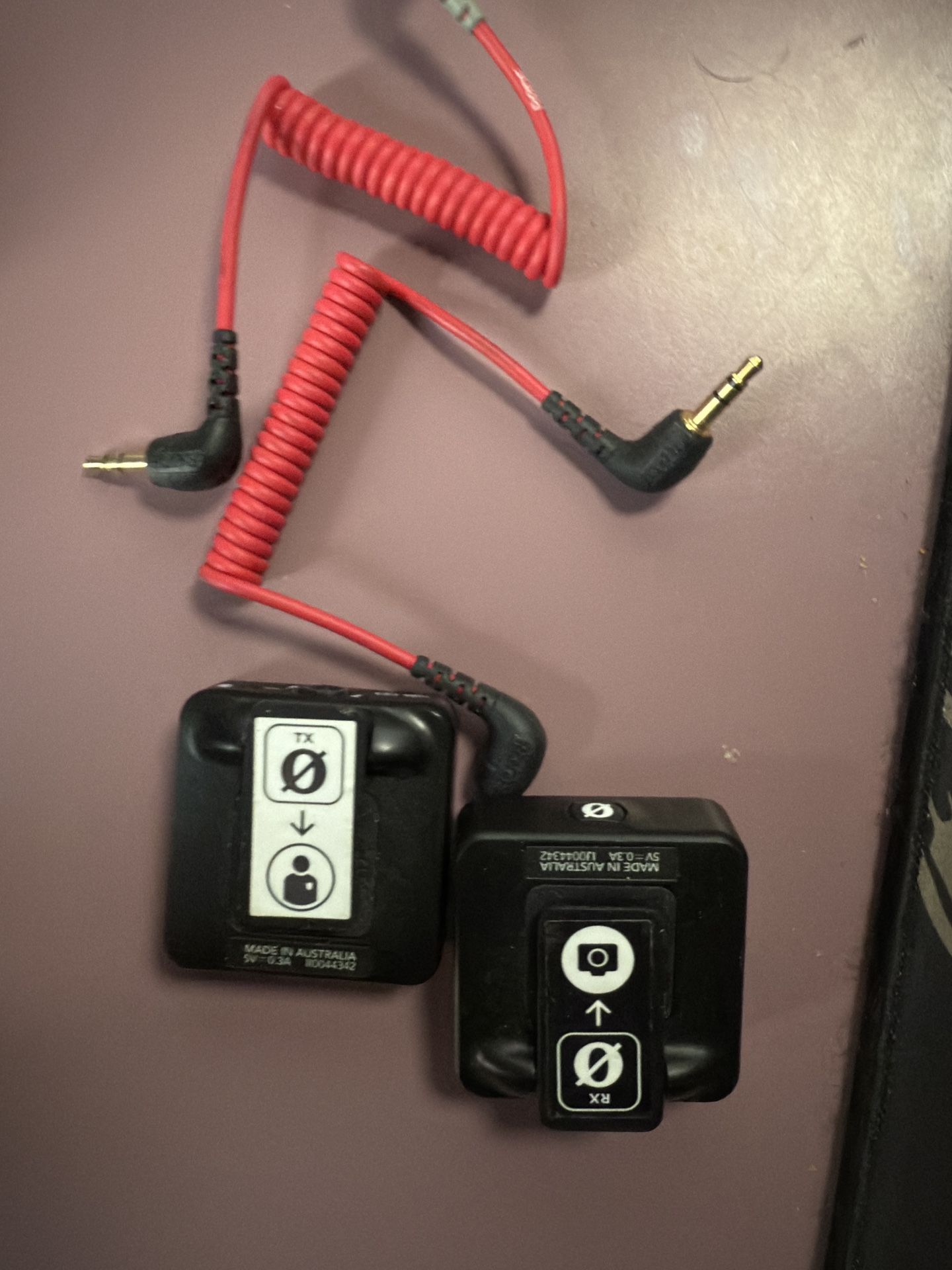 Rode wireless me Microphones