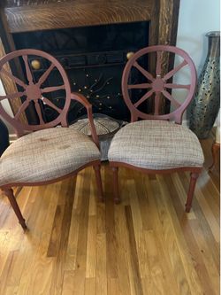 Pair Vintage Chairs