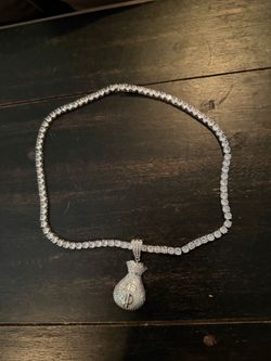 moissanite chain