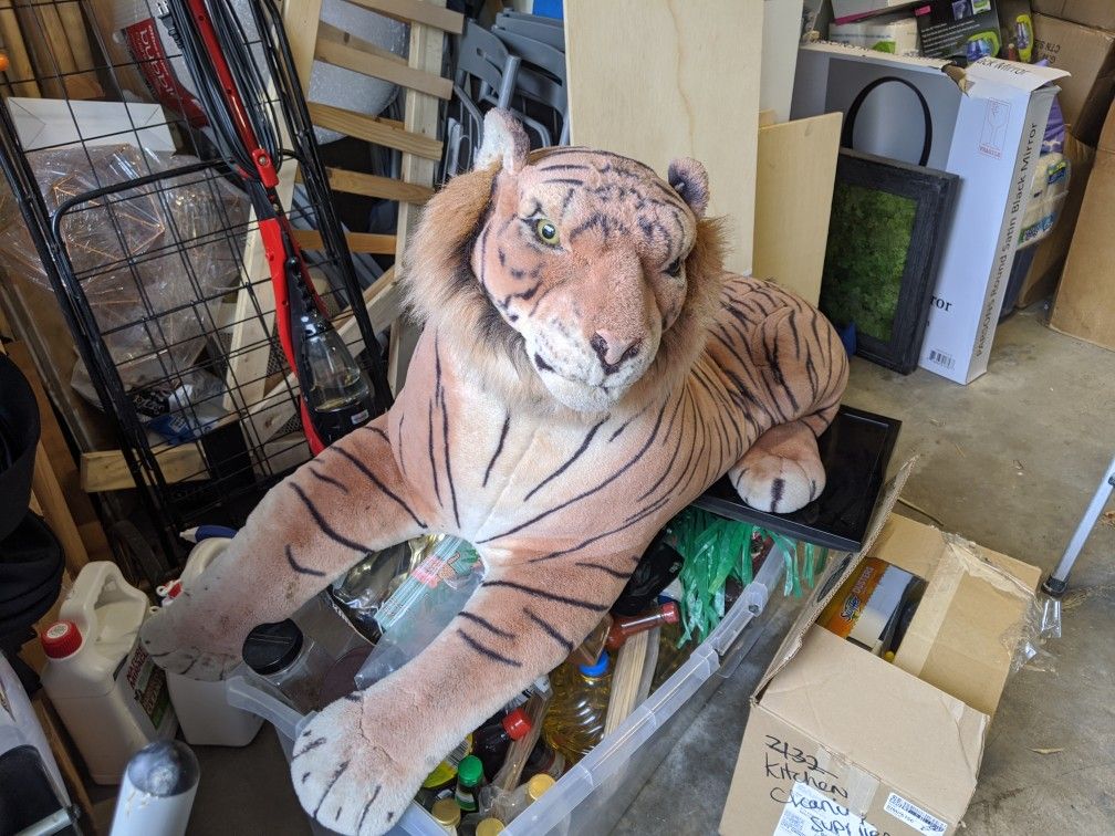 Big stuffed Toy Animal Tiger