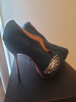 NFL Eagle Shoes With Stones