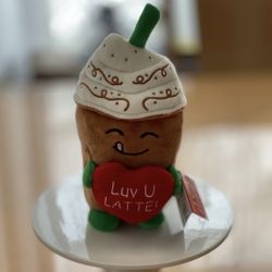 Luv U Latte Russ Berrie Plush 