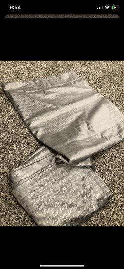 2 NEW WEST ELM CURTAINS 93”