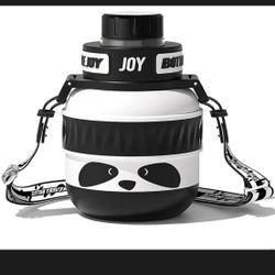 BOTTLE JOY Stainless-Steel Water Bottle: Kids Water Bottle, Leakproof Lid, Perfect Sip, Double Insulated, Eco-Friendly, Dishwasher Safe & Stylish Stra