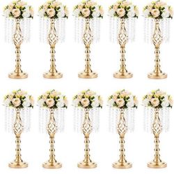New 10 Piece Flower/candle Stand $250  