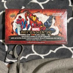 Upper Deck Marvel Beginnings Vol. 2 Series 1 Sealed Hobby Box – Factory Sealed – 15 Packs