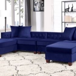 Sectional Sofa + Ottoman