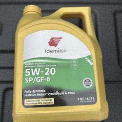 Idemitsu 5W20 Motor Oil