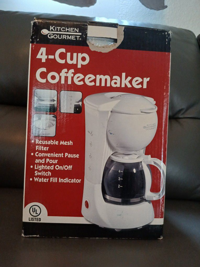 4 Cup Coffee Maker 