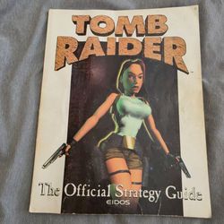 Tomb raider official strategy guide ps1