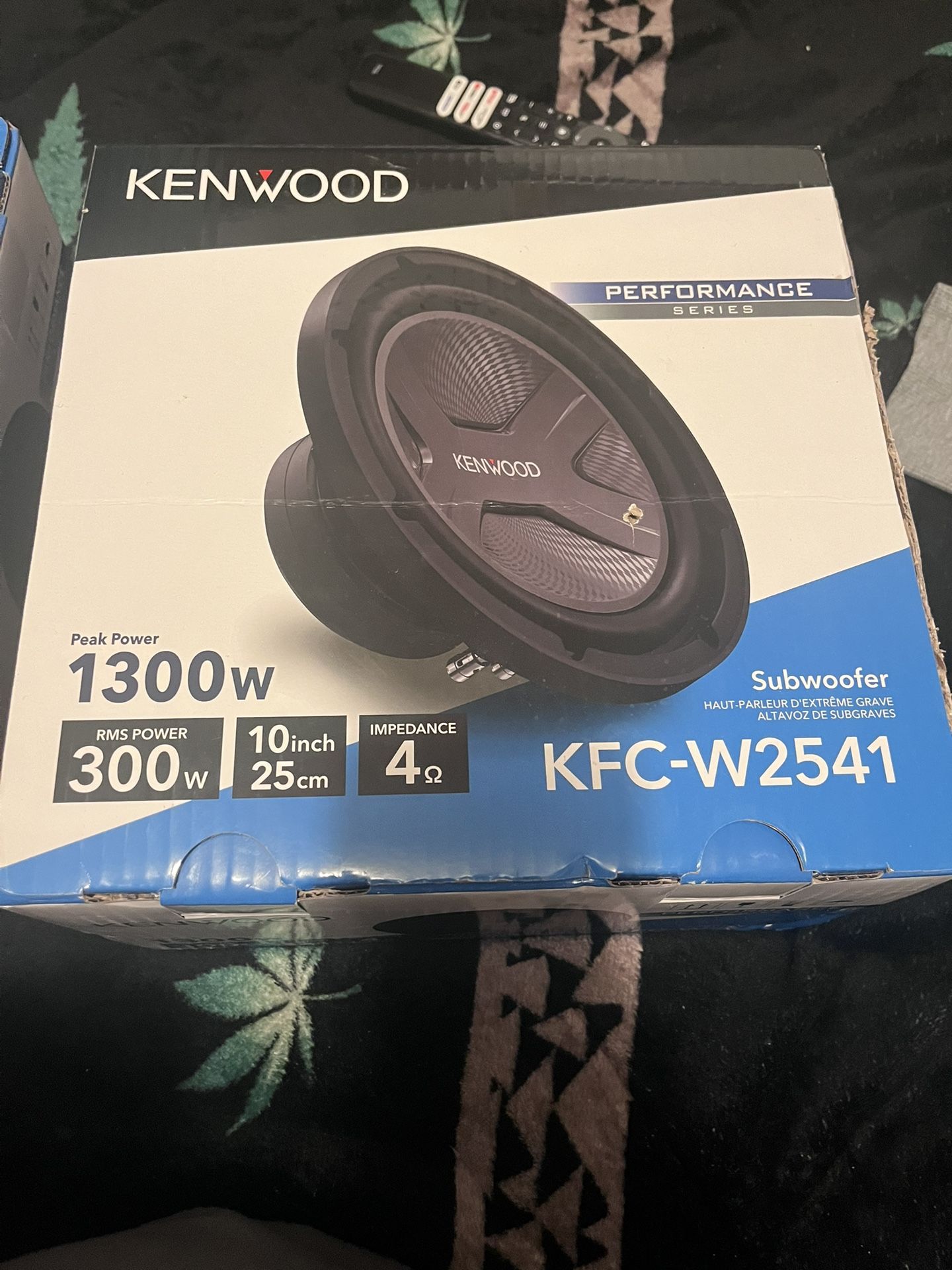 Kenwood 10” subwoofers