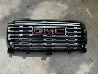 OEM 2023 2024 GMC SIERRA 1500 GRILLE DENALI CHROME CAMERA 