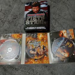 Chuck Norris DVDs 