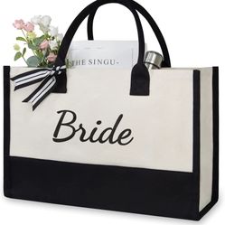 Bride Tota Bag Canvas