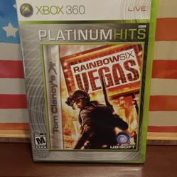 Rainbow Six Vegas Platinum Hits **LIKE NEW**
