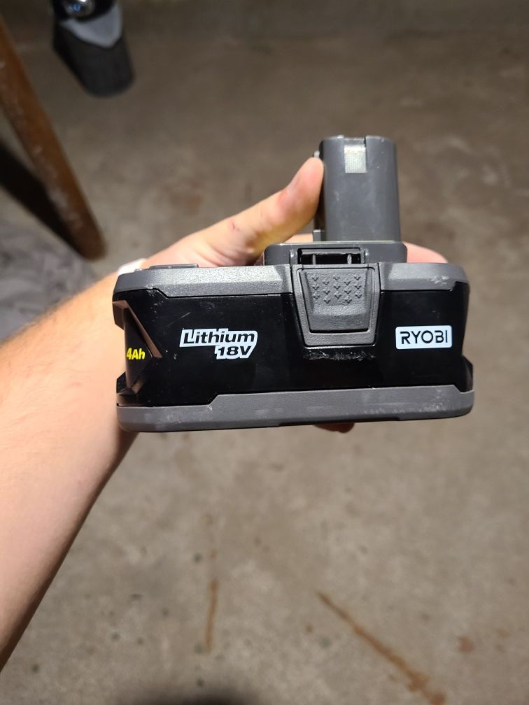 Ryobi 4ah battery