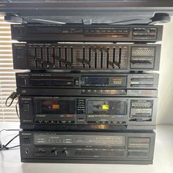 Vintage Technics Stereo System