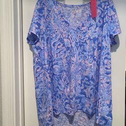 NEW LILLY XXL SHIRT $40 OBO
