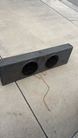 12” subwoofers