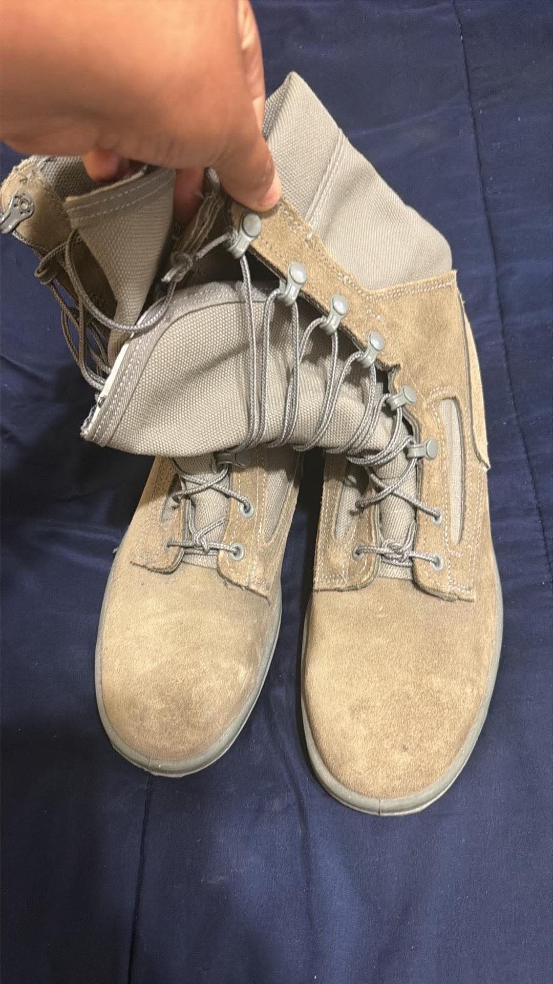 Military boots