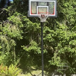 Basketball Hoop (portable base & adjustable height)