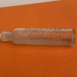 Antique  SWAMP ROOT KIDNEY CURE  Bottle 1890’s