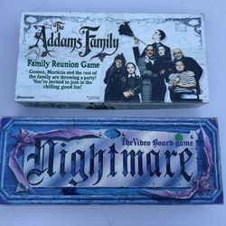 Vintage Halloween / Horror Themed Board Games 