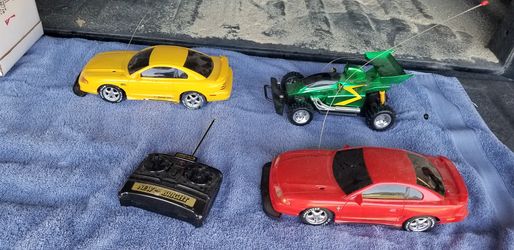 3 RC cars