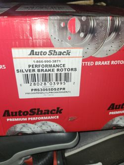 Rear Slotted Rotors