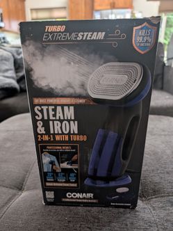 Conair steamer and iron