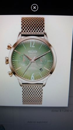 Welder watches nuevo