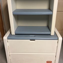 Little Tikes Toy Chest & Book Shelf