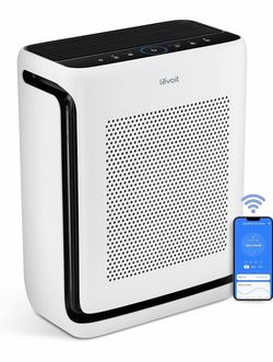 LEVOIT Air Purifiers for Home Large Room Up to 1875 Ft² with Washable Pre-Filter, AHAM VERIFIDE, Air Quality Monitor, HEPA Sleep Mode for Allergies, P