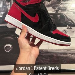 Jordan 1 Patent Bred 