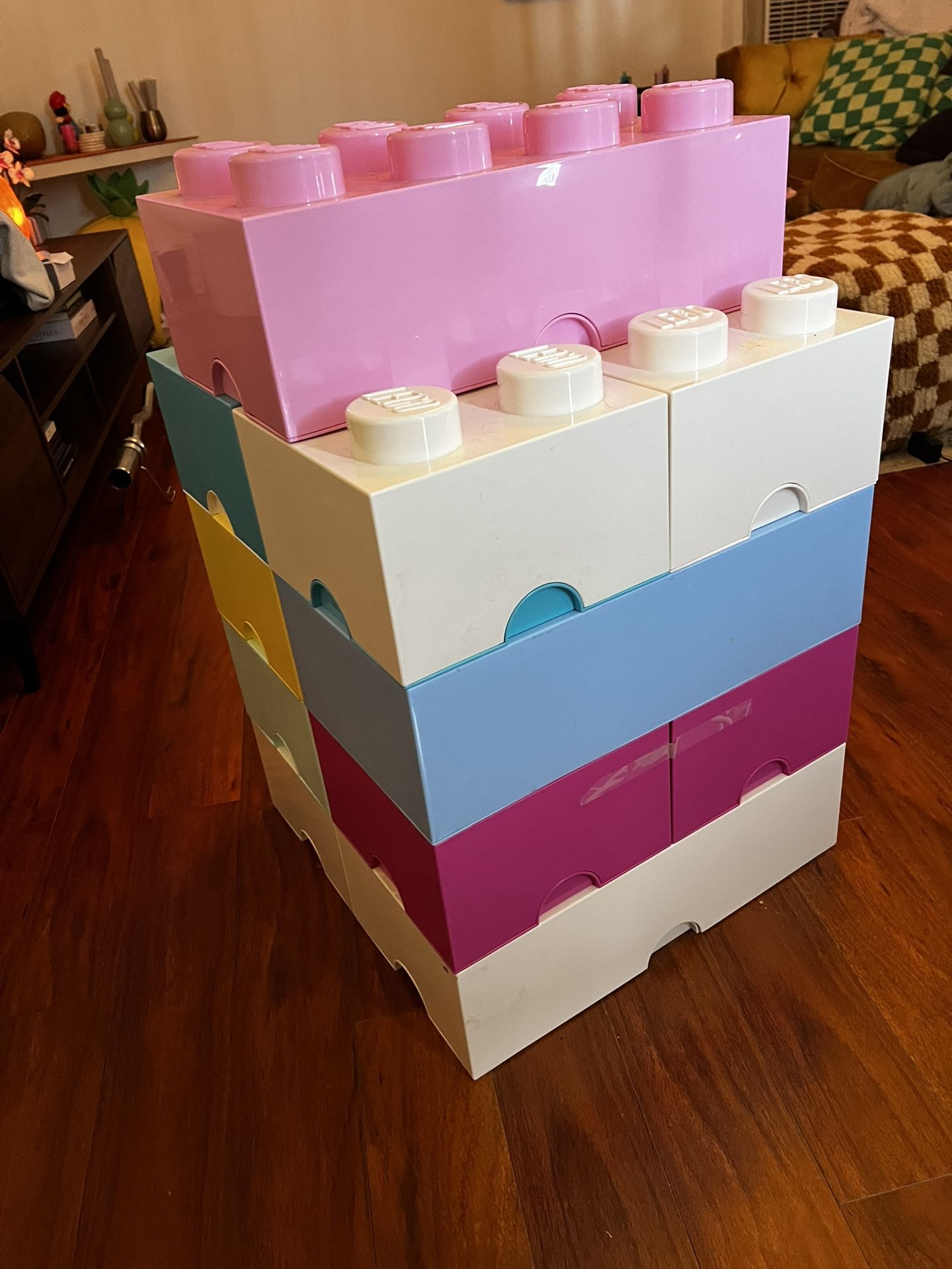Large Lego Set (TV Console/Bedside Table)