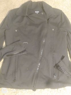 With Wear It To Heart Moto Jacket Size Medium