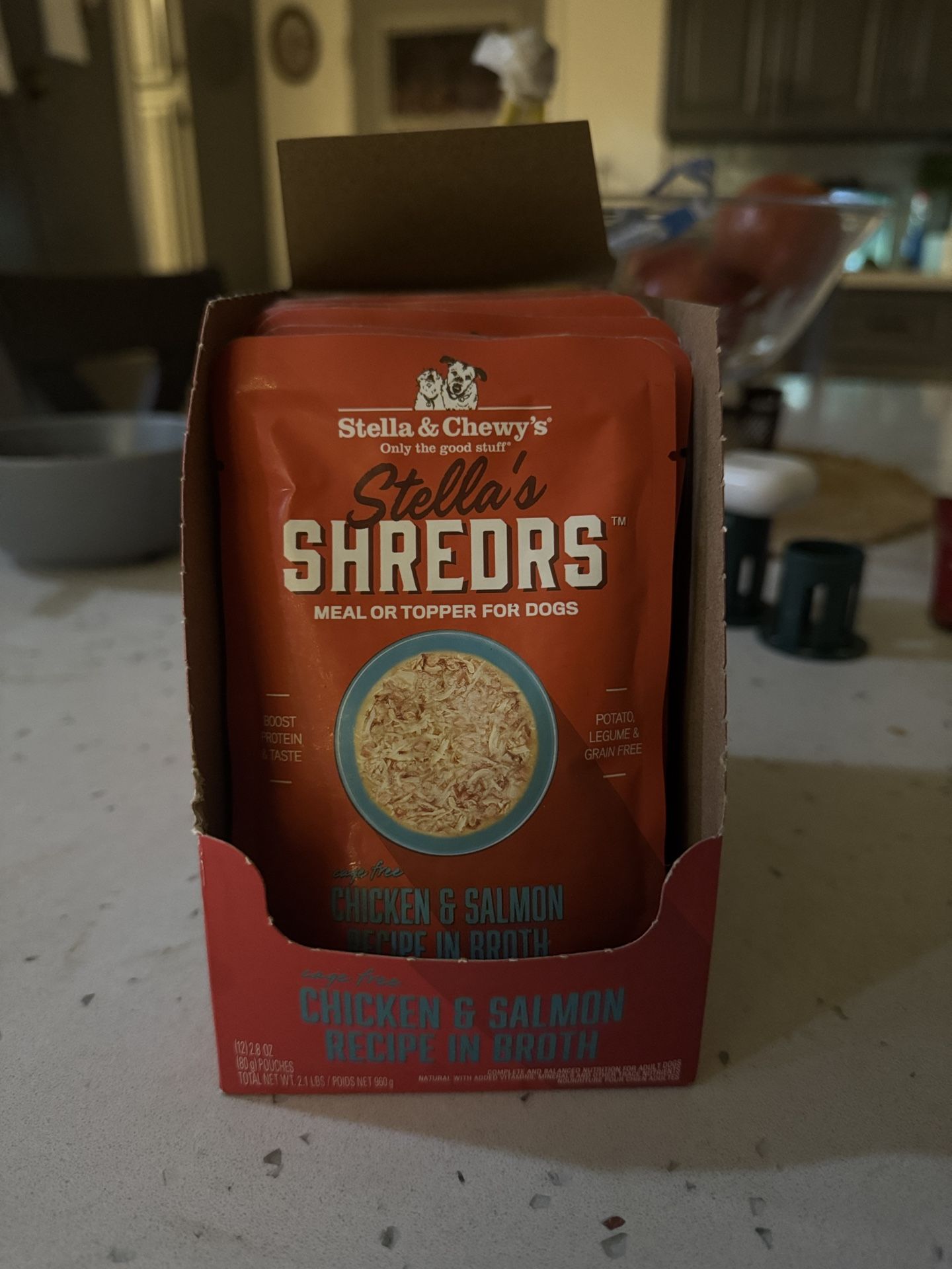 Stella Shreders Chicken & Salmon 