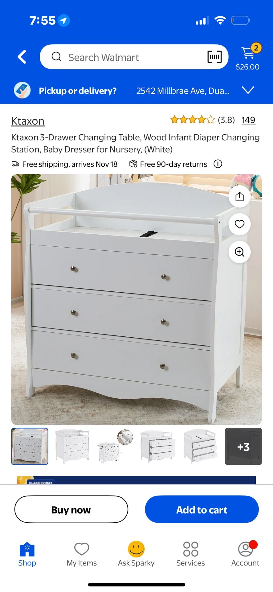 Changing Table