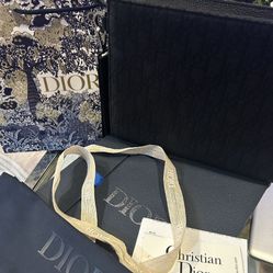 Dior Authentic A4 Clutch, Jacquard -NWT, Unisex