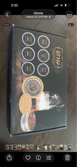 BTHW Cocktail Smoker Kit with Wood Chips