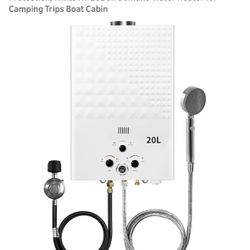 20L Portable Tankless Hot Water Heater (great for camping or outdoor shower)