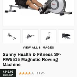 Rowing Machine Lightly Used