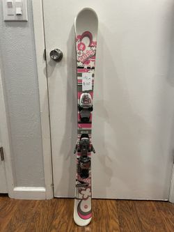 115cm Rossignol trixie skis sharpened and waxed