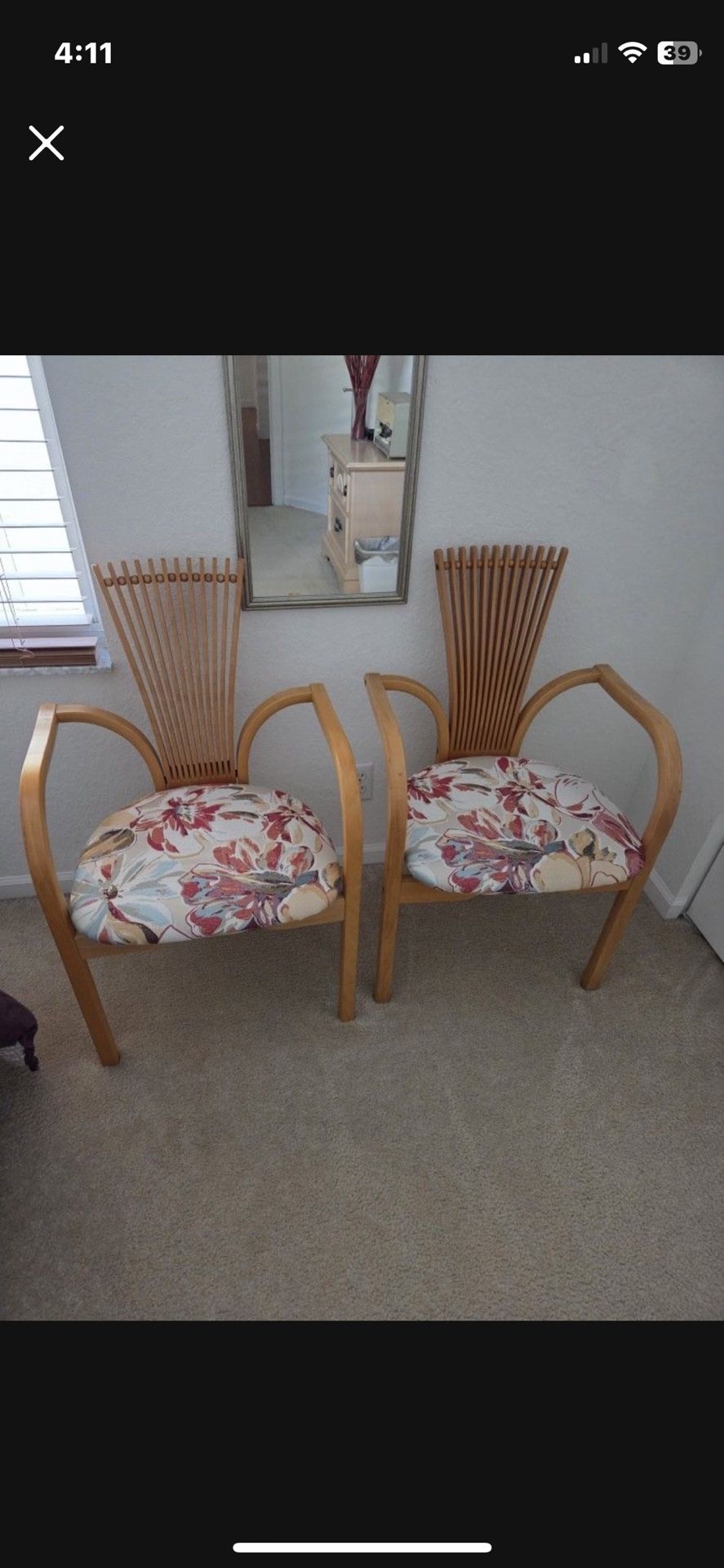 Vintage 80s Totem Chairs By Torsten Nilsen for Westnofa 