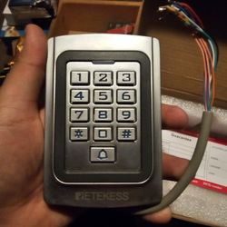 Metal Case Digital Wired Keypad for Garage Door Gate Opener and Access Control Systems