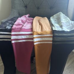 BOMBSHELL SPORTSWEAR THIGH HIGH LEGGINGS- SMALL